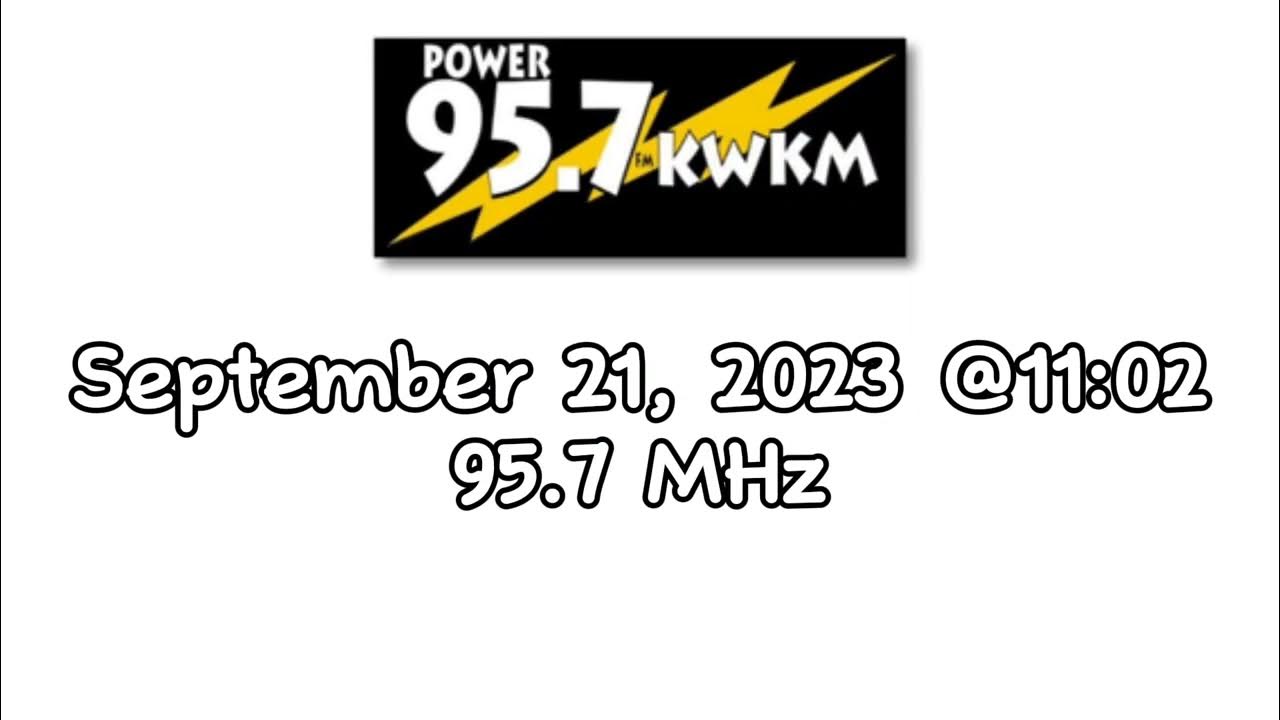 Kwkm power 95 7 legal id saint johns az youtube