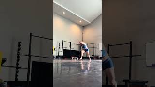 front handsprings - those drills made such a difference