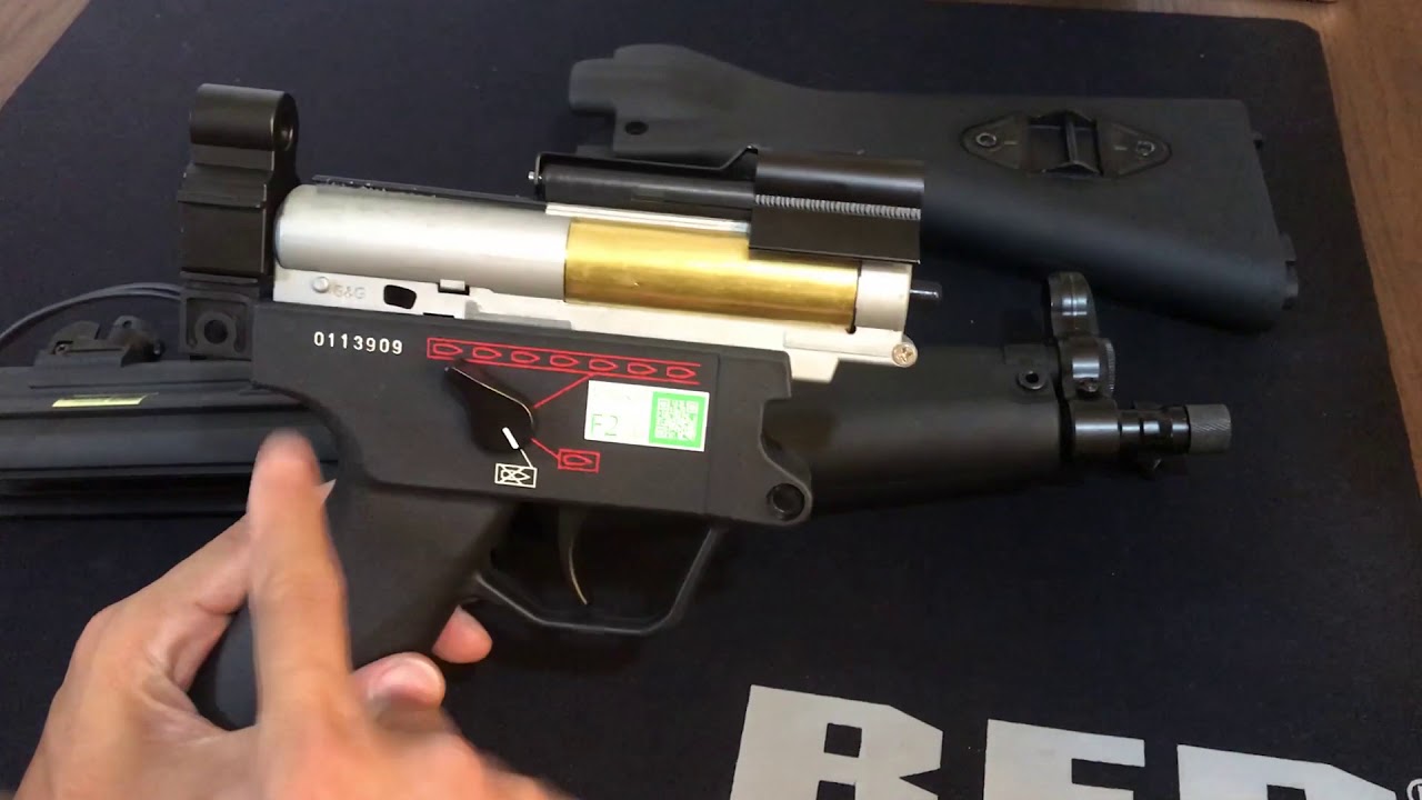 G&G MP5A4 EGMA4メカボックス解説！ - YouTube
