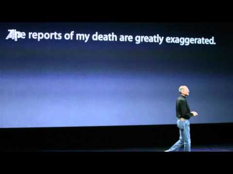 First Person: Apple's Steve Jobs on Life, Death - YouTube