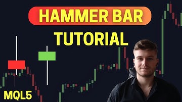 Hammer Bar in MQL5 - Candlestick Patterns tutorial pt.1