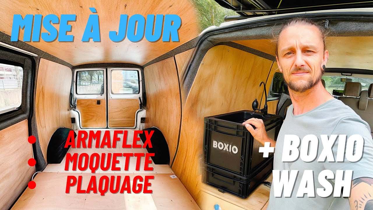 Mise à Jour de GUSTAVE notre T4 + Présentation du BOXIO WASH !