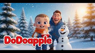Snow with Kids Jonny - Fresh US Winter Nursery Rhyme | 3D Animation