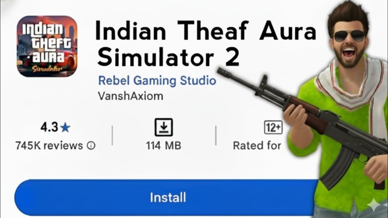 Indian Theft Aura Simulator 2 new update sky city new Indian Theft Aura Simulator