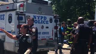 Raw video: Massive NYPD response at Staten Island Courthouse