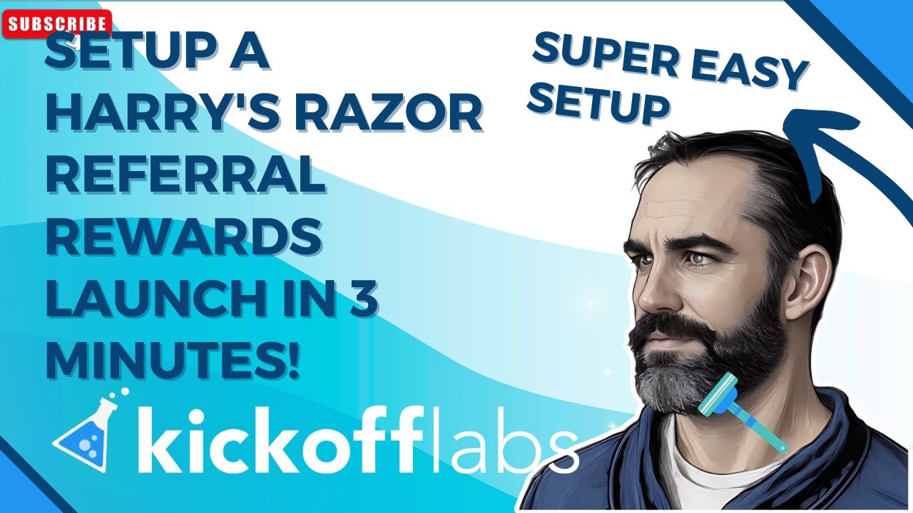 Setup a Harry's Razor Referral Rewards Launch in 3 Minutes - YouTube