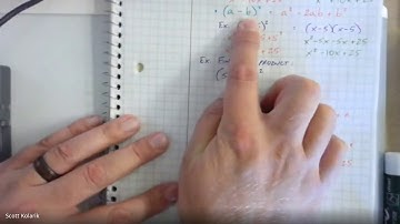 Math 2: 2.3: Special Products of Polynomials