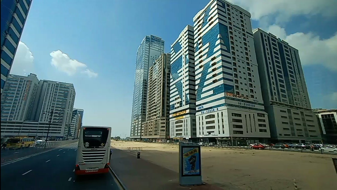 Sharjah to Dubai Double Decker Dus Ride DESI JAMES BOND