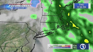 FORECAST: Showers on the way Thursday night