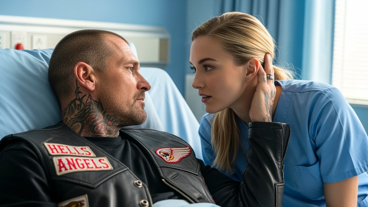 A Shy Nurse Spoke to a Hells Angel Secretly —Unknowing He Was the CEO of the Hospital