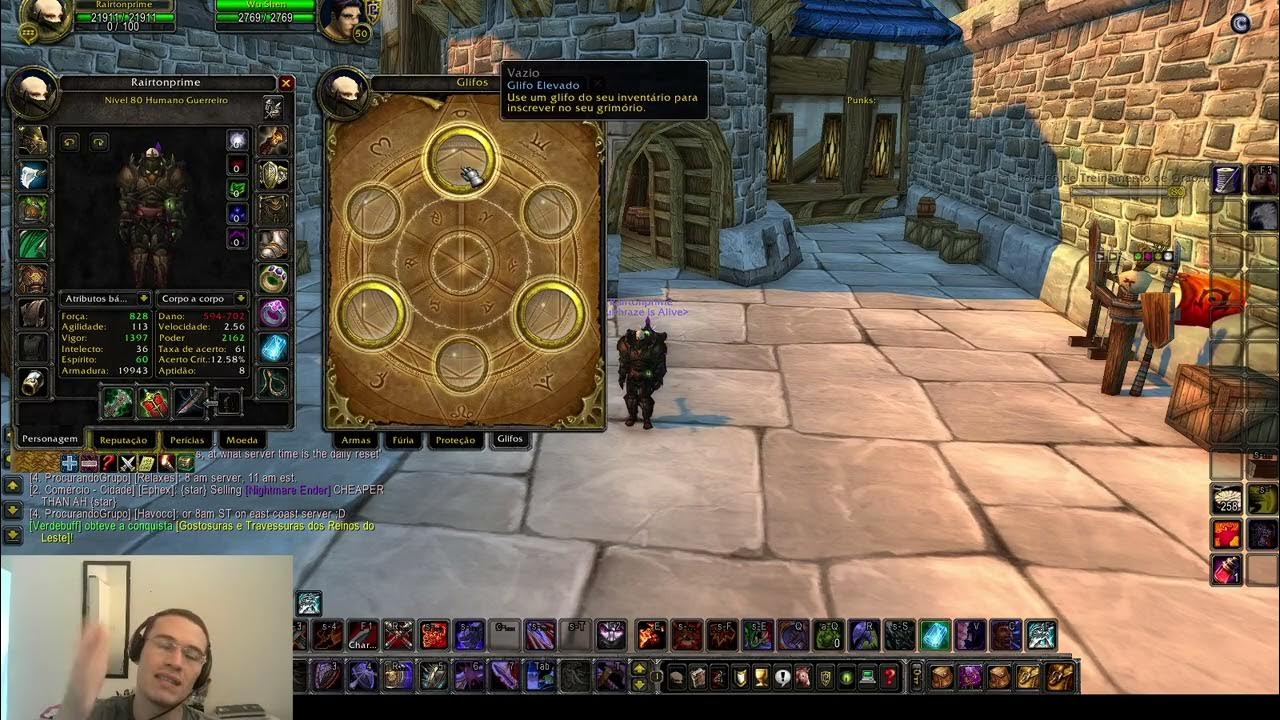 Tutorial warrior arms pvp 3 3 5 youtube