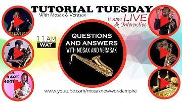 Common Questions asked by Sax Students with Mosax and Verasax