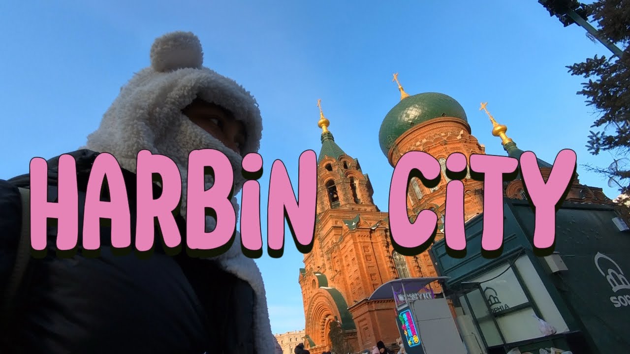Harbin City 🇨🇳❄️ | Morning Market, Halal Food & Frozen River Walk | Raw Travel Vlog