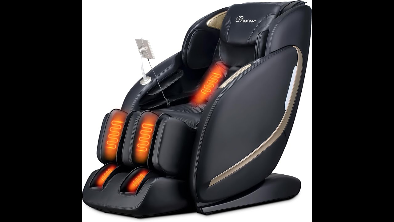 Cyber monday deals: EASPEARL R8089 Pro – 4D SL-Track Zero Gravity Massage Chair with Thai Stretch