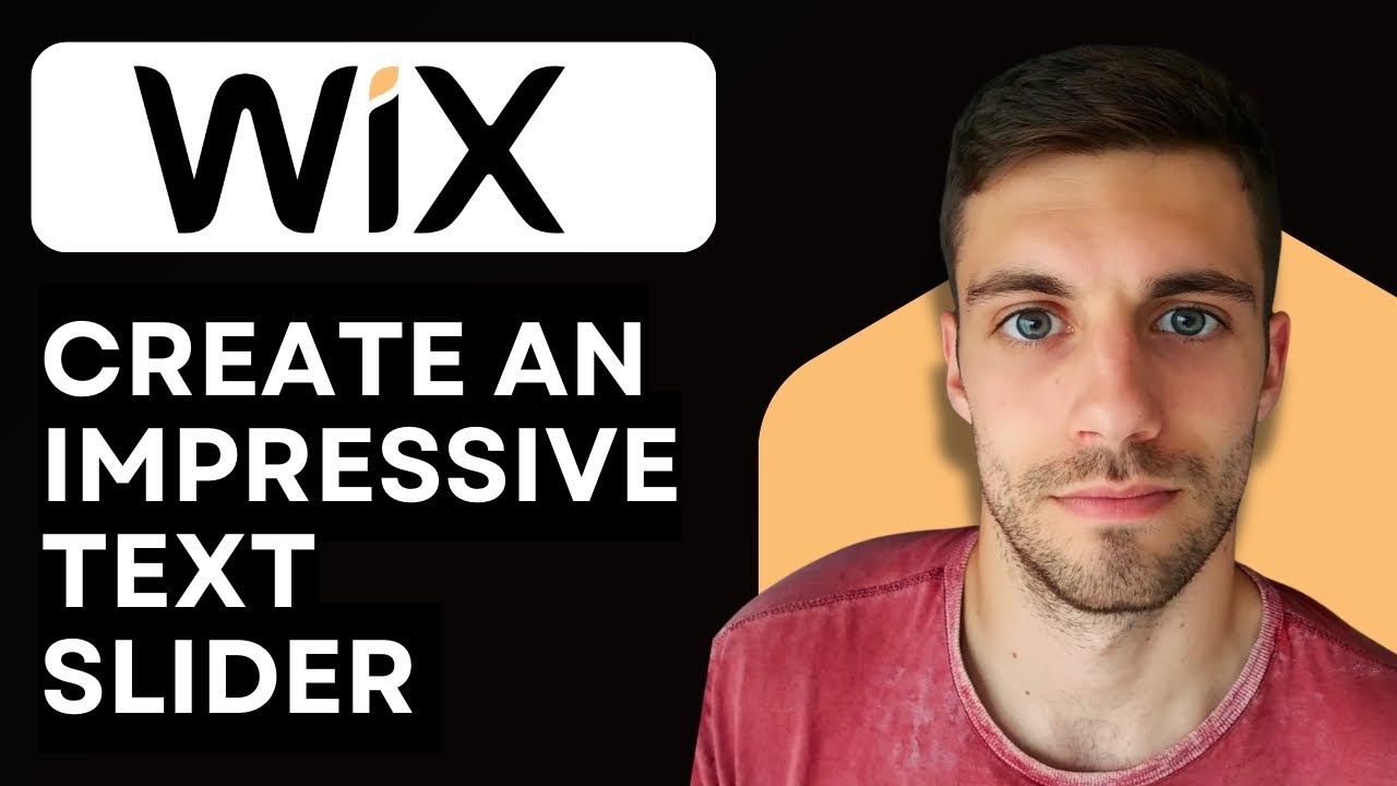 Как создать впечатляющий текстовый слайдер на вашем сайте Wix в 2026 году (Настройка текстового с...