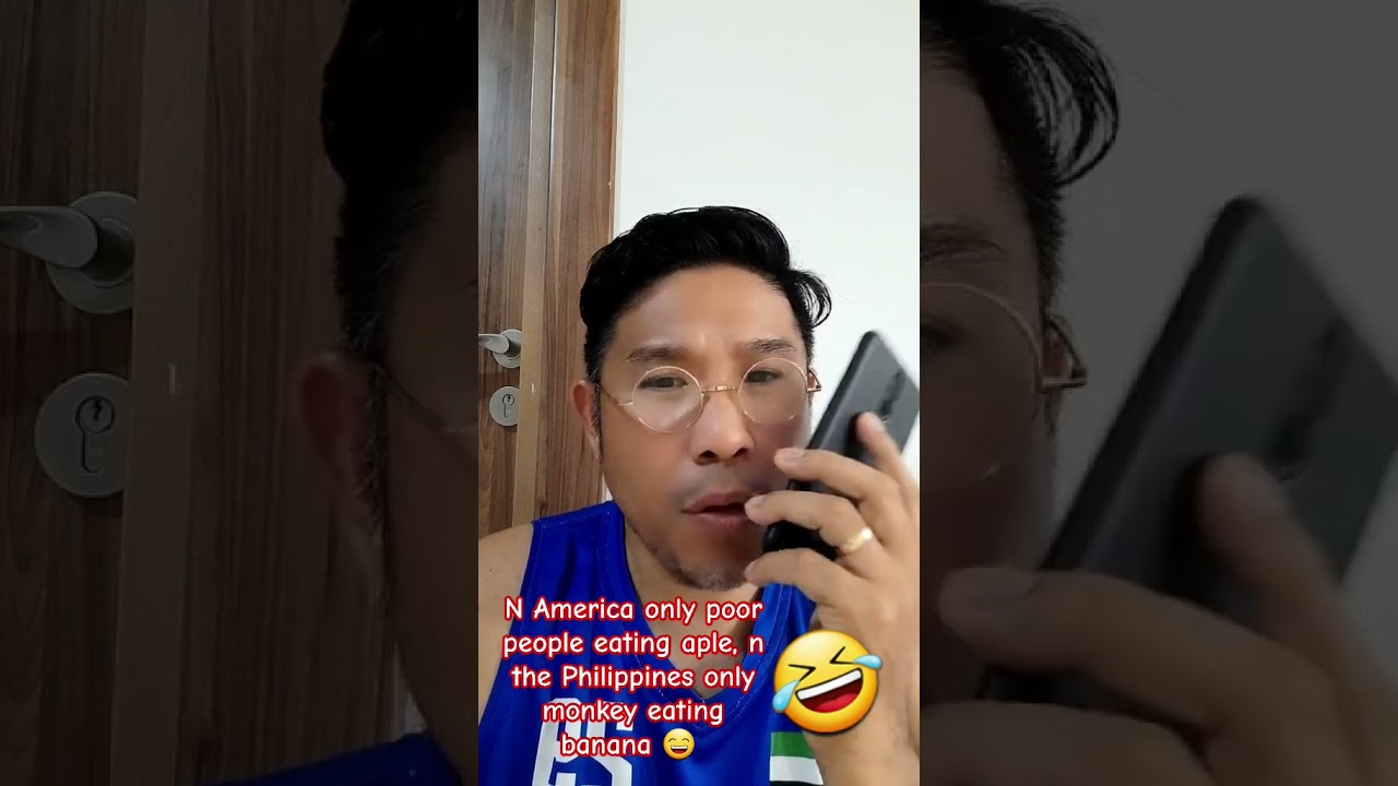 N America poor people eat aple but n the Philippines monkey eat banana😄 