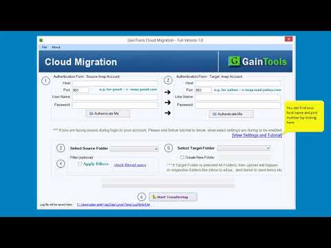 Cloud Migration Tool &ndash; Switch Unlimited Data from One Cloud-based Email to Webmail, Webserver