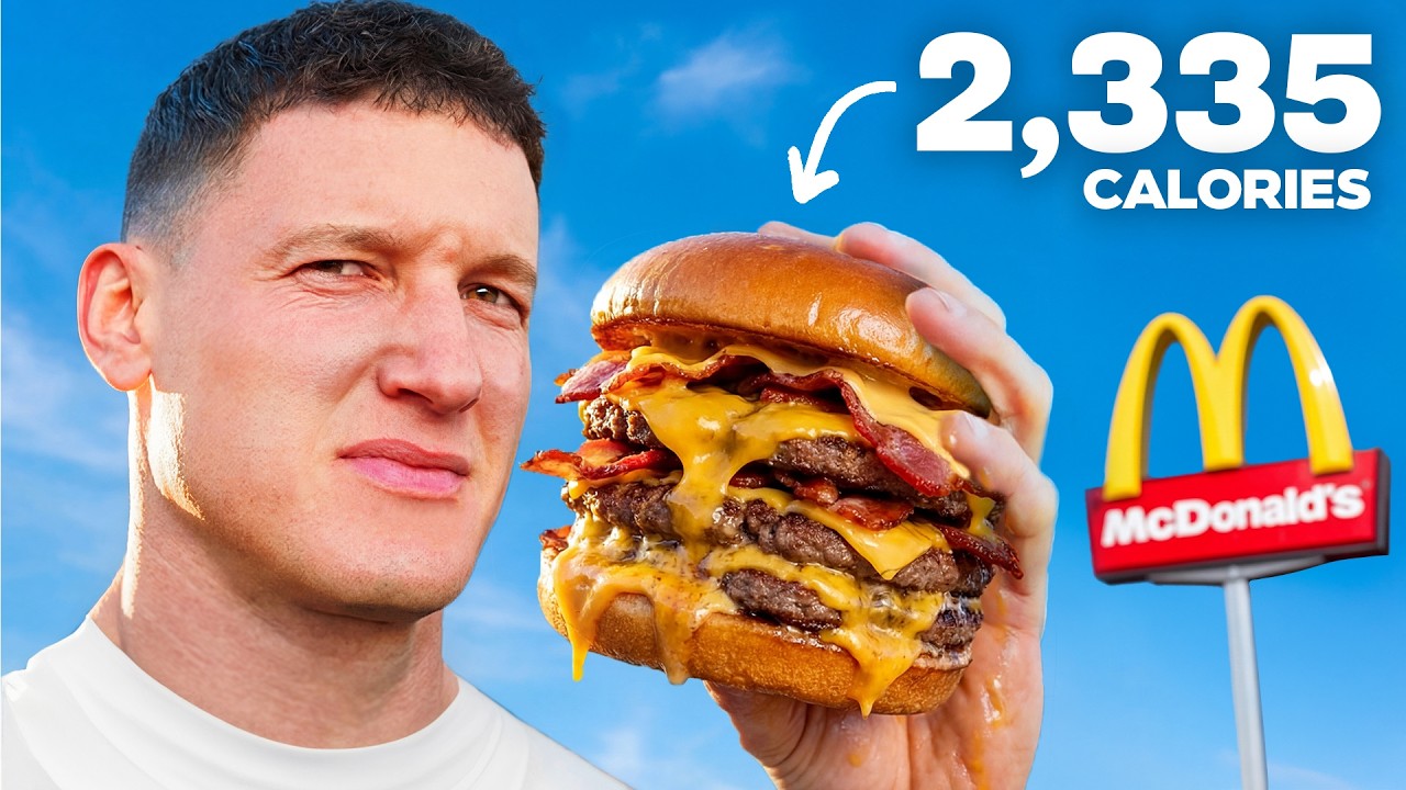 I Ate The Most Unhealthy Item At EVERY Fast Food Chain
