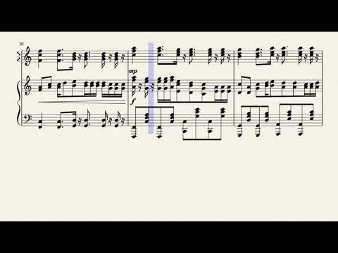 DAYBREAK FRONTLINE めありー Cover Piano Score 