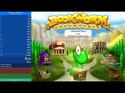 Bookworm Adventures Adventure Mode Speedrun In 1 49 33