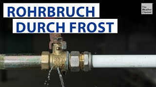 Wann Platzt Bei Frost Die Wasserleitung?