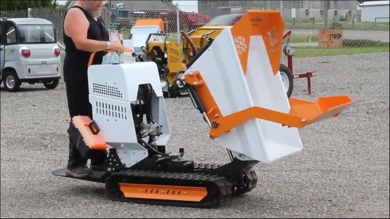 2024 LANDHONOR NEW SELF-LOADING MINI CRAWLER DUMPER For Sale