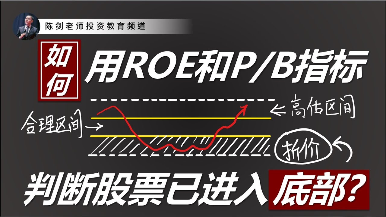 价值投资者趁低吸购优质股票的最佳指标组合！股东权益回酬率 + 市净率！How to use ROE & Price-to-Book to  determine Undervalued?