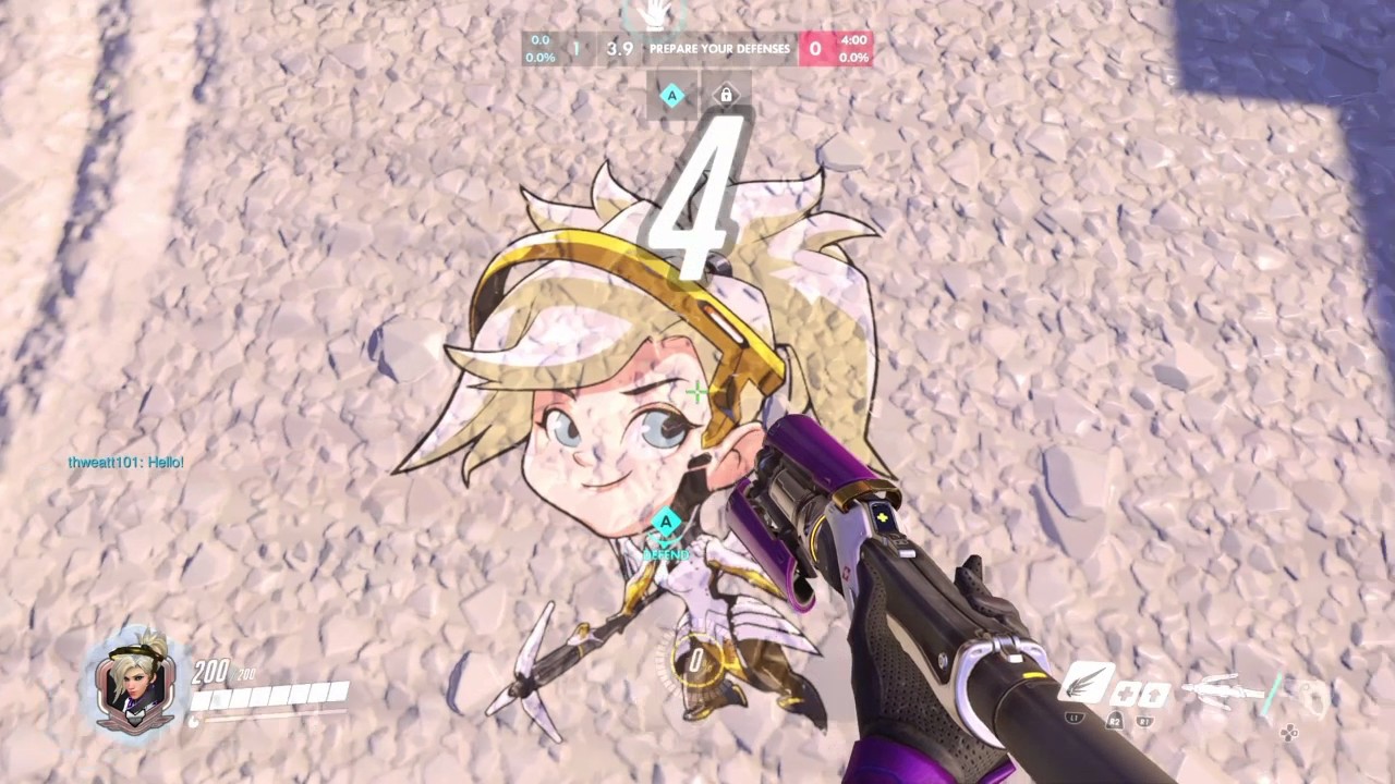What ~100 hours of Mercy looks like [Overwatch]