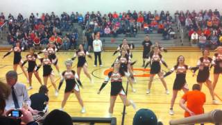 CAHS Cheerleading Basketball Dance 2011-2012