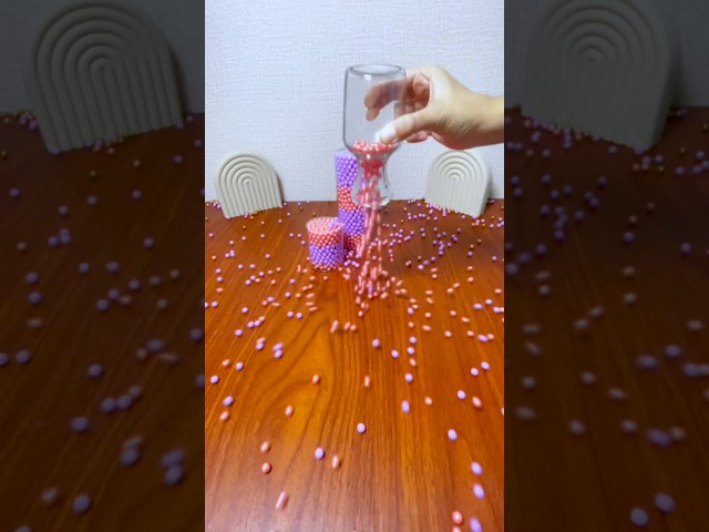 Reverse marble ASMR #satisfying #asmr #odlysatisfying #reverse #shortsfeed #asmrvideos