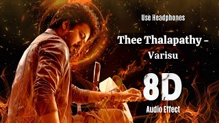 Thee Thalapathy | 8D | Thalapathy Vijay | STR | Vamshi Paidipally | Thaman | Use Headphones