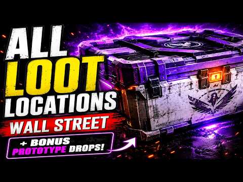Wall Street ALL Loot Containers Guide (Bonus Prototype Drops) | The Division 2