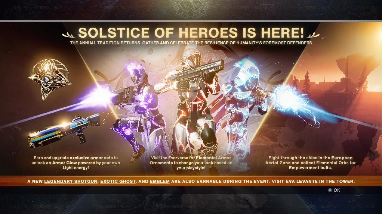 Solistice Of Heroes Store & Quest