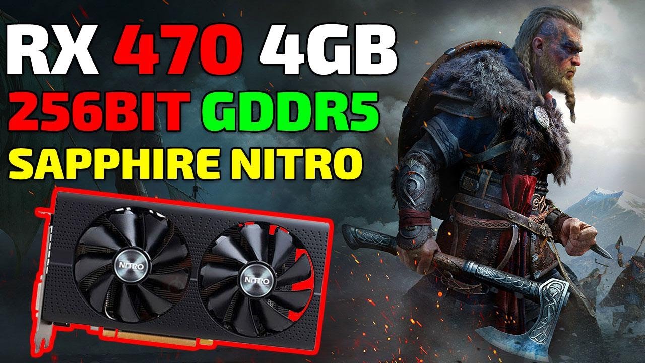 Assassins Creed Valhalla - RX 470 4GB - Best Setting - 1080p