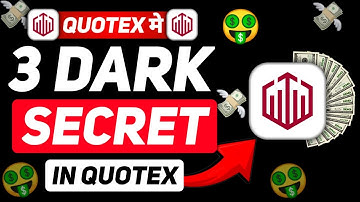 3 Secret Strategies Quotex and Binary Options Don