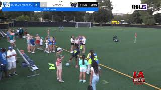 SC Blue Heat FC vs Call FC  USL W League