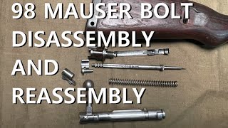 98 Mauser Bolt Disassembly and Reassembly