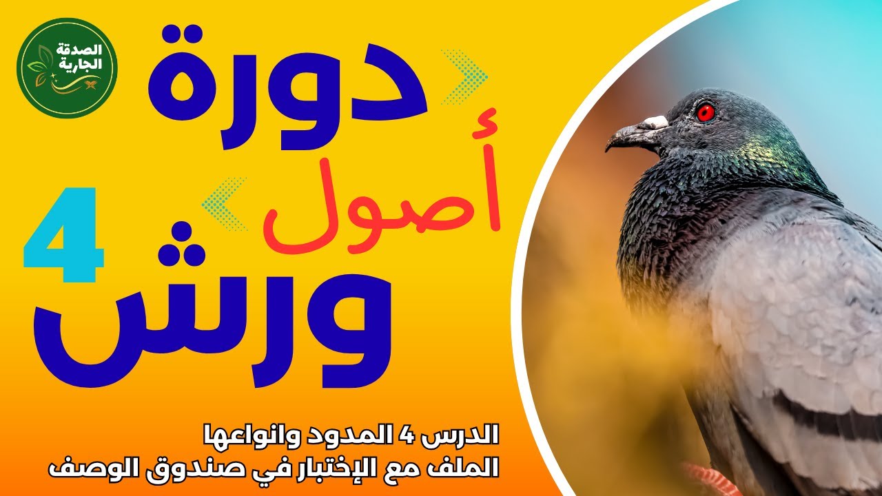 كيف تتقن المدود في رواية ورش؟ ✨📖