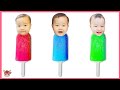 Learn Colors with Colours ice cream for Kids and children Nursery rhymes songs Pretend Play 색깔놀이