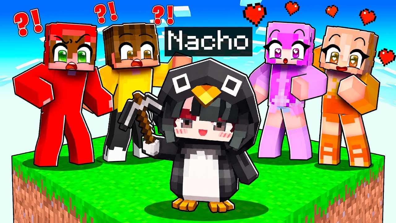 Me Convertí en un PINGÜINO BEBÉ Gugugaga en Minecraft