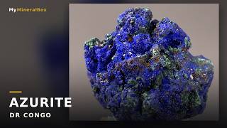 Video preview: Azurite with Malachite – Democratic Republic of the Congo | Natural Mineral Specimen