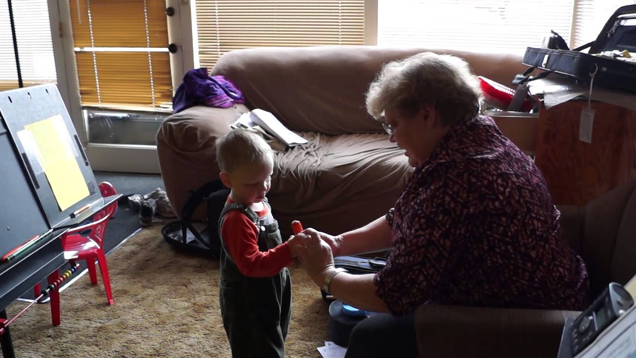 Suzuki Violin Lesson for 2 Year Old Stephen Robbins