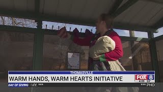 Thomasville's Warm Hands, Warm Hearts initiative spreads kindness in unique ways