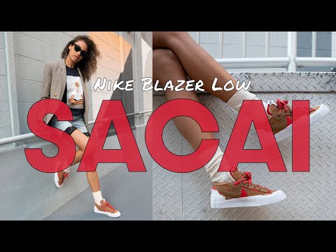 blazer low x sacai british tan stockx