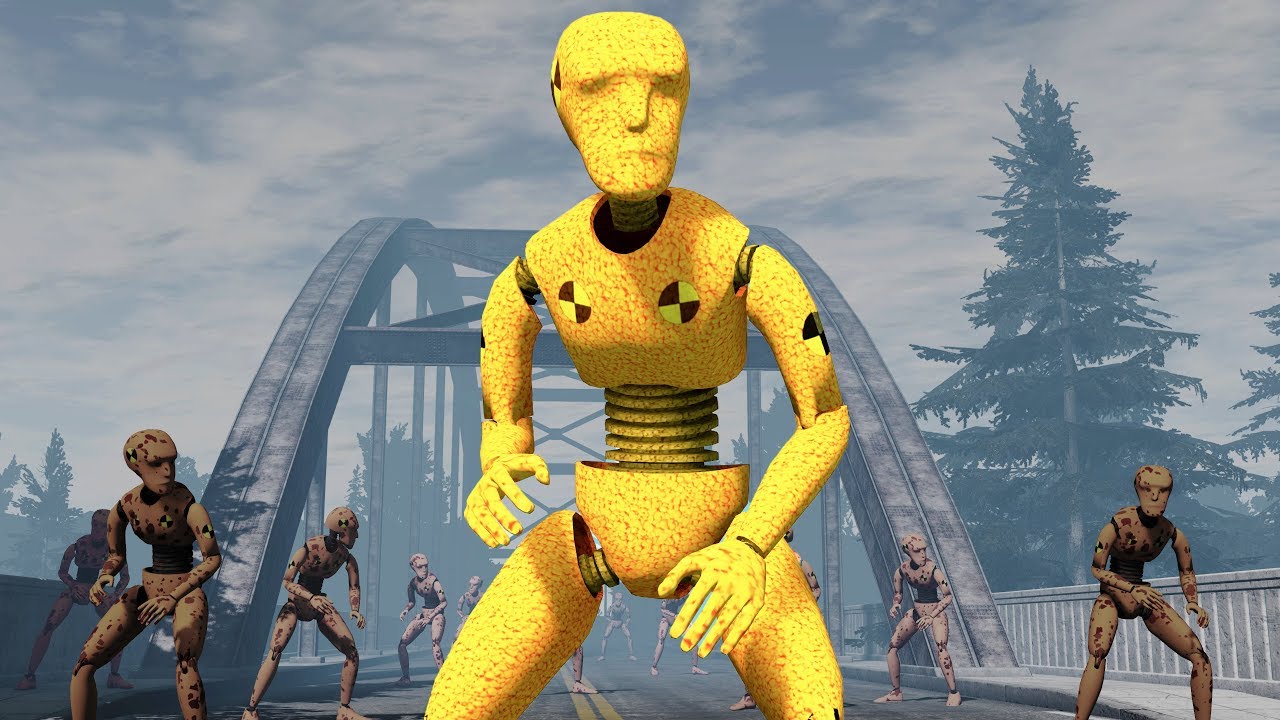 The Corn Virus Crash Test Zombies BeamNG Drive Demolition