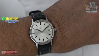 Men's Omega Watch, Model 136.0099 Cal. 1030/17 Jewels. 36mm Steel Case. Circa 1960