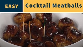 Cocktail Meatballs - Teriyaki Ginger