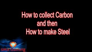 Primitive Plus DLC How to collect Carbon and make Steel in Ark the center map