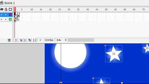 ANIMASI BINTANG BERKEDIP DI MAKROMEDIA FLASH