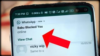 Get Online Notification When Someone Blocked You On WhatsApp screenshot 5